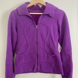 Purple Lululemon Scuba Hoodie